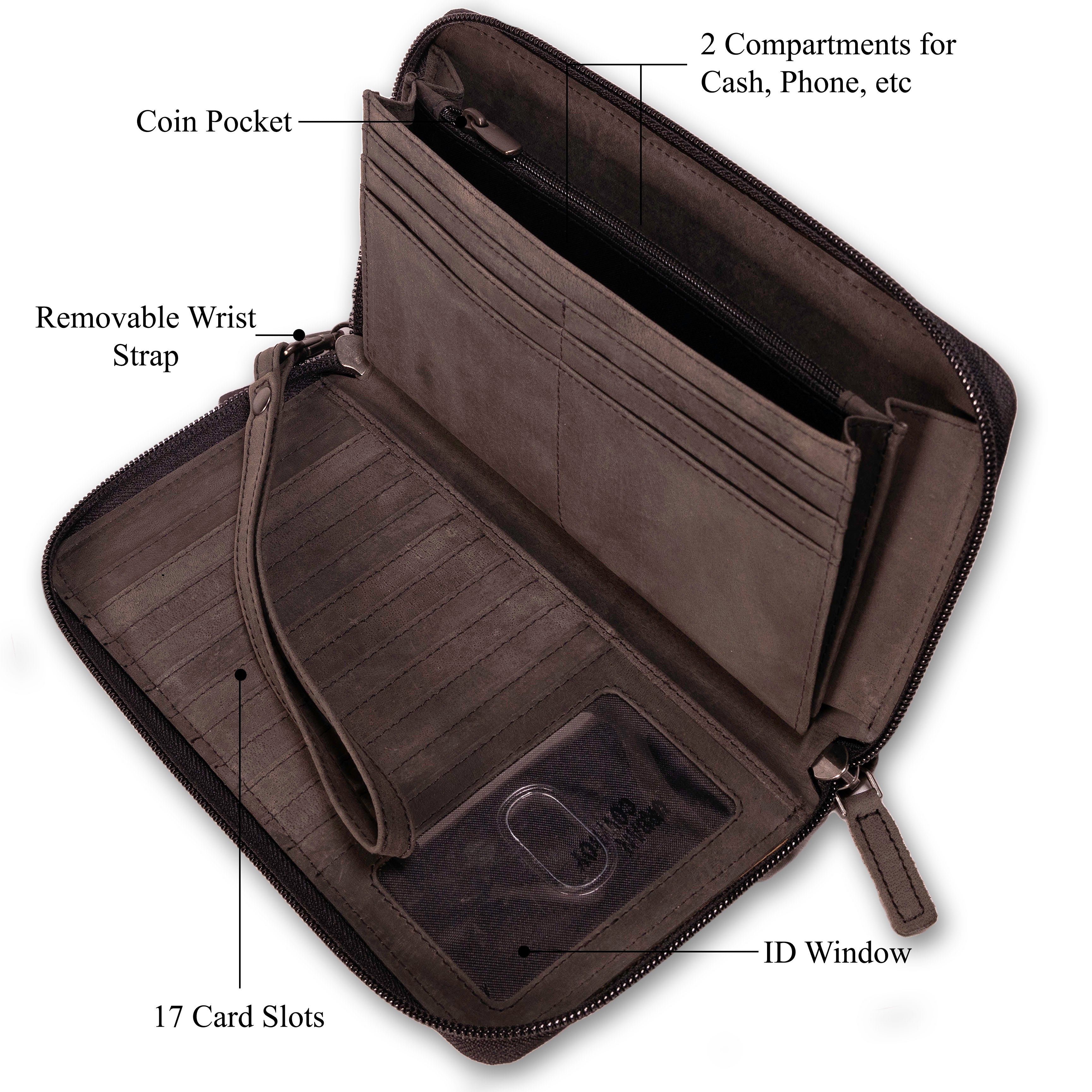 Hair on Wallet, inside