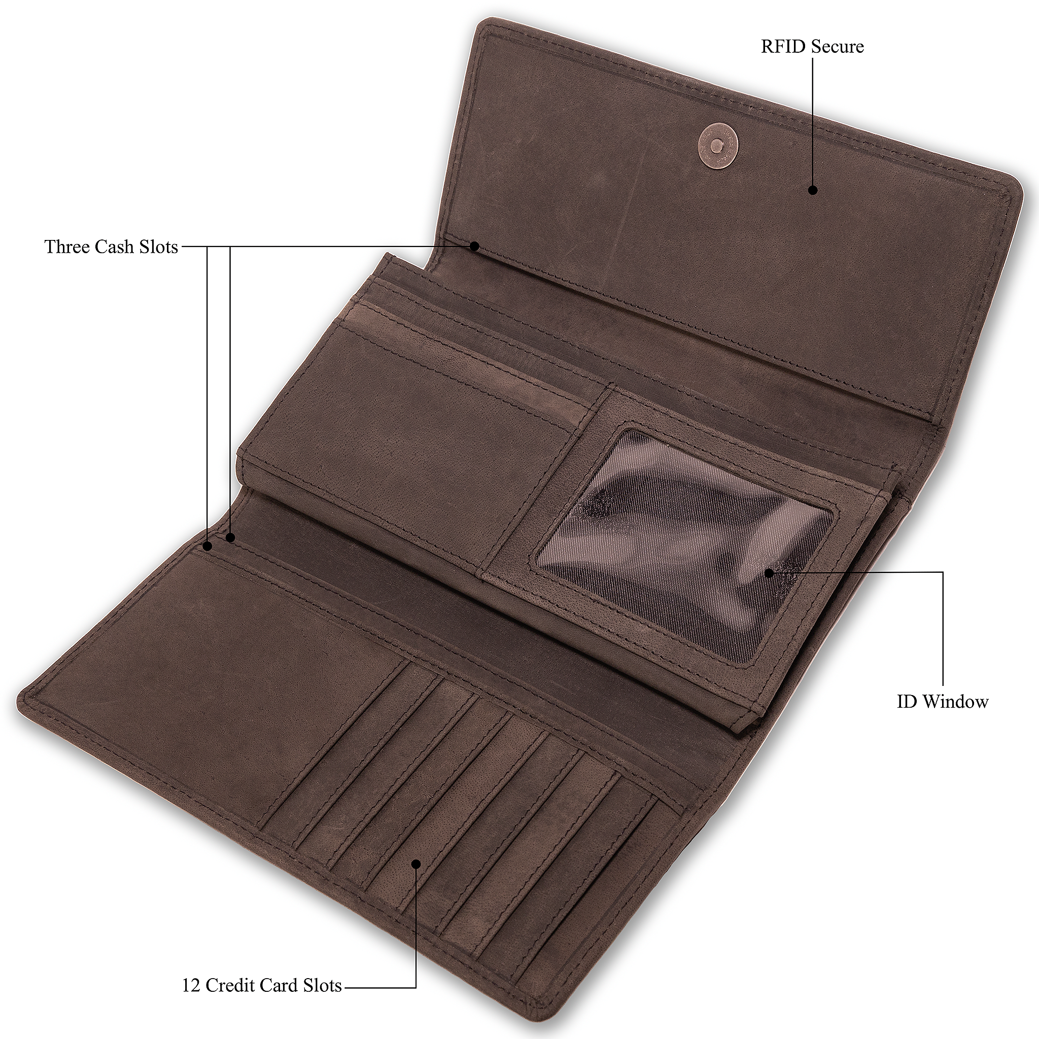 Hair on Wallet, inside